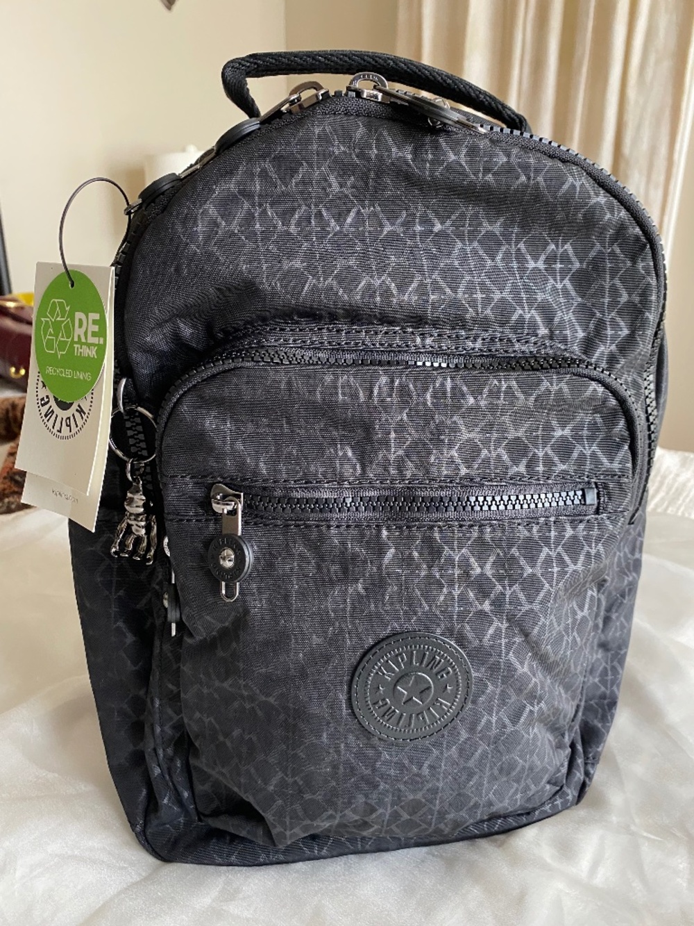 Kipling Seoul Signature Embossed NWT